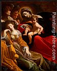 Lodovico Carracci The Dream of Saint Catherine of Alexandria painting